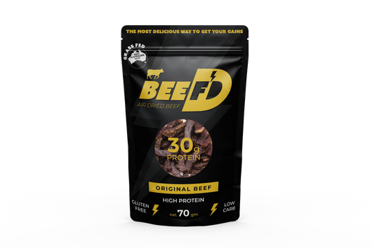 BEEF'D ORIGINAL FLAVOURED BILTONG 70g