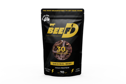 7 x BEEF'D ASSORTED FLAVOURS BILTONG 70g